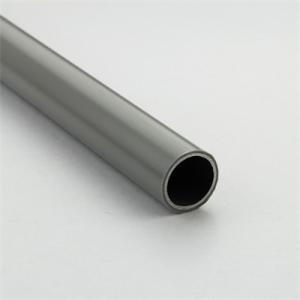 China Sliver Grey SPCC PE Coated Lean Tube JY-4000YS-P 4M / Per Bar factory