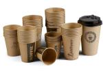 Disposable white paper coffee cups bulk paper coffee cups black paper coffee