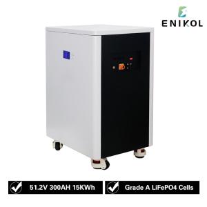 China 10KW Discharge 51.2V 300AH Battery 15kwh lithium iron phosphate 48V Solar Battery factory
