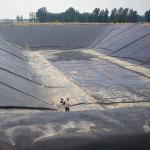 1.5mm 2mm Thick HDPE Plastic Geomembrane for Fish Pond Liner in ASTM GRI-GM13