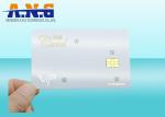 ISO7816 CR80 Printing contact smart card , Smart IC Card with SLE4442 Chip