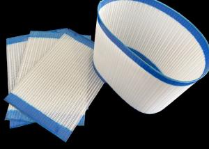 China Middle Loop Polypropylene Dryer Screen In White Blue factory