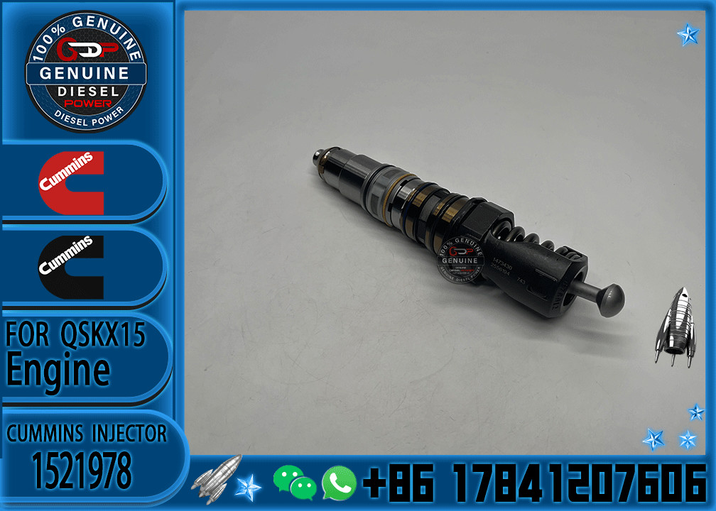 GAMEN Wholesale Common Rail Fuel Injector 4062569 1521978 1764364 4030364 4088723 4954434 For CUMMINS QSX15 ISX15 X15