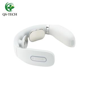 China New Electric Wireless Neck Massager Infrared Physiotherapy intelligent smart Neck Massager shiatsu factory