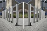High Security Stainless Steel Bollards With Six Type Diameter 120-275MM