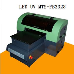 China Multicolor 100W LED UV Printer A3+ 28cm x 55cm High Accuracy for Glass Plastic Acrylic Sheets factory