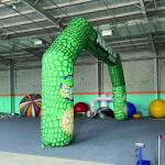 Custom Outdoor Event Finish Line Inflatable Race Start Arch Inflatable Entrance