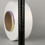 White 100% Polyester Cationic Yarn Poy 75d High Tenacity
