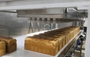 China SUS304 Hygiene Spiral Cooling Automatic Bread Production Line factory