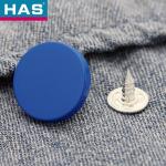 15mm / 17mm Metal Jeans Button Colorful Custom Snap Buttons For Jeans Clothing