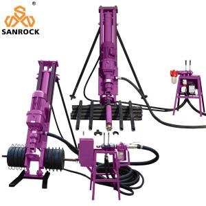 China Hydraulic Borehole Mining Bucket Drilling Rig Pneumatic DTH Drilling Machine factory