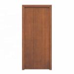 Mahogany Bedroom PVC Wooden Doors 50mm Prehung Interior Wood Doors