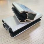 Frameless Thin Film Solar Panel Clamps Semi Flexible Mounting Brackets Anodized