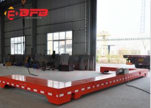 China Short Distance Warehouse Handling Equipments , Anti Heat Coil Transfer Cart factory
