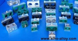 China Heavy duty double pipe clamps According to DIN 3015-3 factory