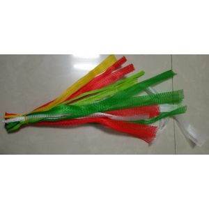Extruted Bottom Sealed Mesh Netting Bags PE Material Fruits / Vegetables