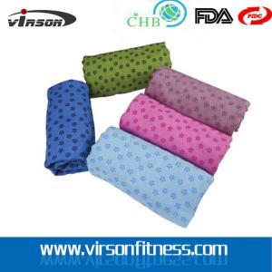 China hot sell microfiber yoga mat towel with logo China manufacturer factory