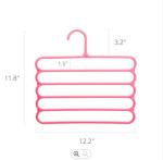 PPT Thick Plastic Hangers 5 Layers Multi Layer Clothes Hanger