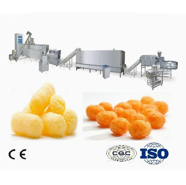 Stainless Steel Expanded Corn Snacks Production Line