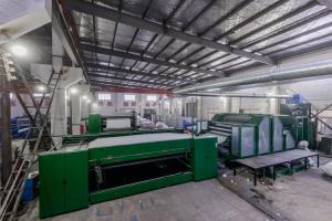 China 64mm PET Antistatic Cross Lapper Machine factory