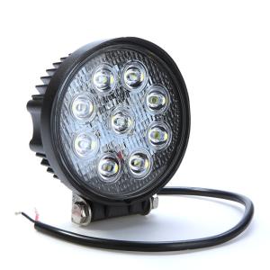China 27W Epistar Chip 1800LM LED Vehicle Work Light Flood / Spot Beam for Off - Road Truck factory