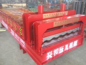 China XH828 Color Steel Glazed Corrugated Sheet Roll Forming Machine for Sale factory
