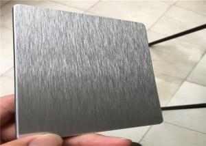 China Corrosion Resistance Brushed Aluminum Sheet Metal Rust Resistance Installation Convenient factory