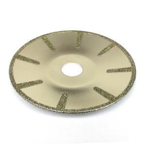 China OBM Supported Diamond Tools Electroplated Diamond Saw Blade For Cutting Stone No Chipping factory