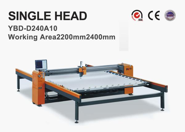 Head Moved Single Needle Quilting Machine , Industrial Quilting Machine 4 Servo