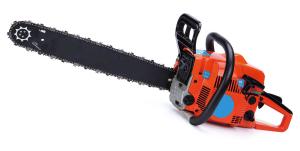 China 52cc 20'' PROFESSIONAL CHAINSAW WITH ANTI-RUST BAR PREMIUM CHAIN Petrol Gasoline factory