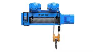 China Accurate Orientation 2 Ton Wire Rope Hoist With Motorized Trolley 220V~480V factory