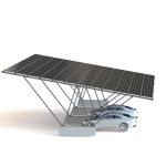 Integrated Photovoltaic Facade Architectural Commercial Solar Carports