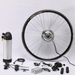 China Hot selling 36v 48v 250w 350w electric bicycle conversion kit Ebike kit with sine wave controller factory
