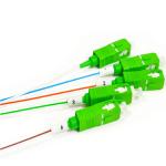 High Reliability Fiber Optic PLC Splitter 1*2 1 X 4 Low Vibration / Insertion