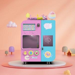 China 220V-240V Fairy Floss Vending Machine 700W-2500W Pink blue factory