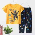 Children'S Outfit Sets Cotton Children Boutique Printing Sets Kids Pure Cotton