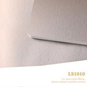 China 1.22*2.6m Decorative Metal Bamboo Fiber Wall Panel Interior factory