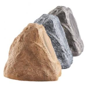 China Roto Mould Waterproof Outdoor Rock Speakers Bionic Stone With Realistic Colours factory