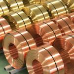 Bright Surface Pure Copper Strip For Bending Processing Service JIS ASTM