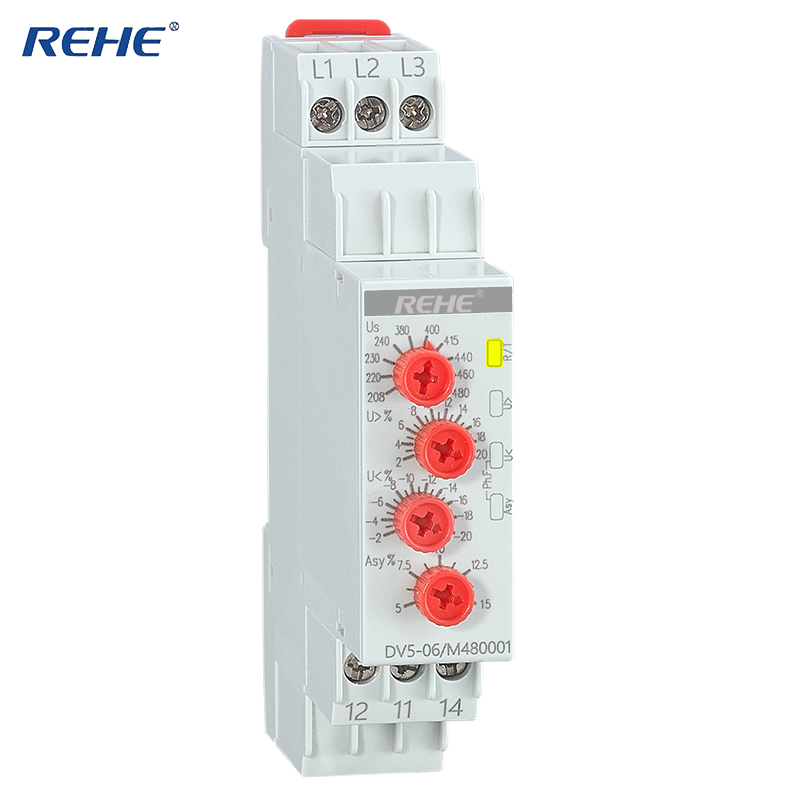 DV5-06 Factory price AC Voltage Controller Phase Loss Sensor Relay 10A OEM/ODM