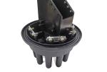 24-144 Cores Heat Shrink Dome Fiber Optic Splice Closure 1 Oval 8ports IP68 For