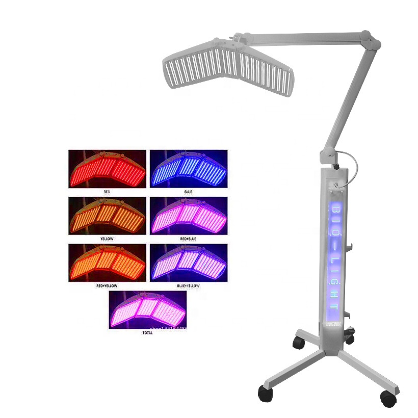 Cold Laser Oxygen Facial Treatment Machine Blue PDT Led Therapy Beauty Equipment