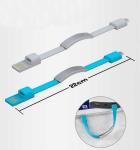 Mobile Phone Cable USB cable flat cable bracelet magnetic data line for