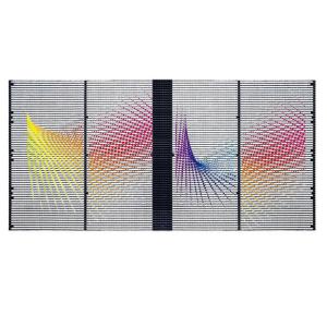 China P7.8-7.8 Outdoor Transparent LED Display High Brightness For Shopping Mall factory