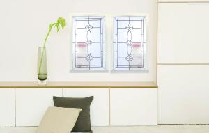 China Custom Design Decorative Glass Window Panes Thermal / Sound Insulation factory