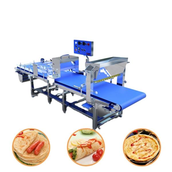 300mm Roti Canai Making Machine 21KW Power Consumption Industrial Bakery
