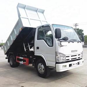 China ISUZU Chassis Small Dump Truck 5Tons 6Tons mini Tipper Truck 4X2 Cargo Truck Light with factory price factory