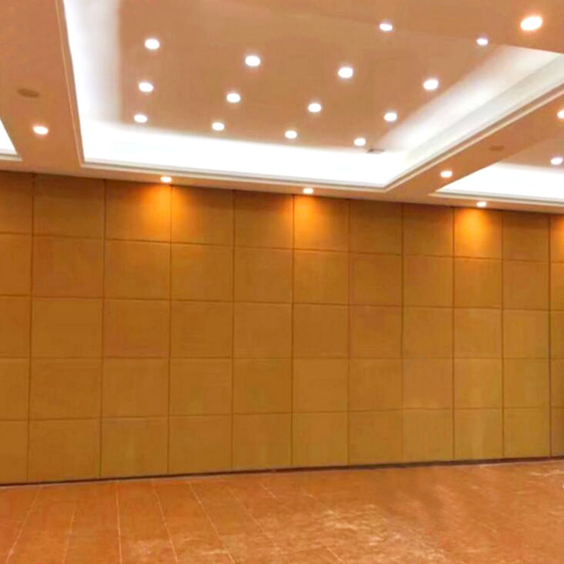 School Classroom High Quality Soundproof Sliding Folding Plywood For Partition Wall Board
