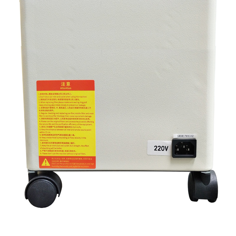 XS-180 Solder Fume Extraction System 3 Layers Filters 80W With 2 Ducts