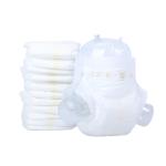 white ADL Nonwoven Topsheet Disposable Baby Diapers